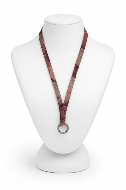 Porta Cellulare e Chiavi – Fantasia Rosa Bordeaux