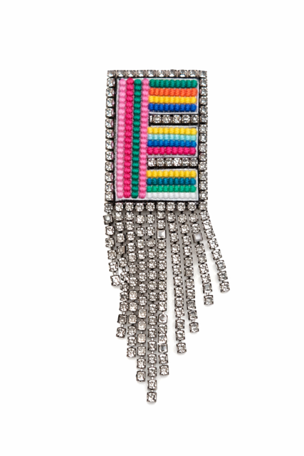 Spille Strass Multicolor